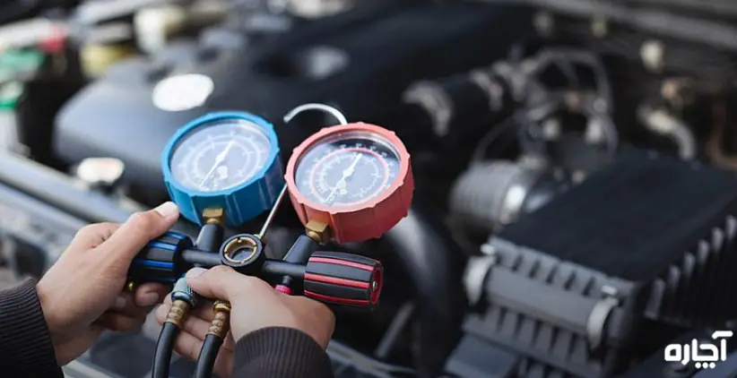 شارژ گاز کولر ماشین در کرمان 