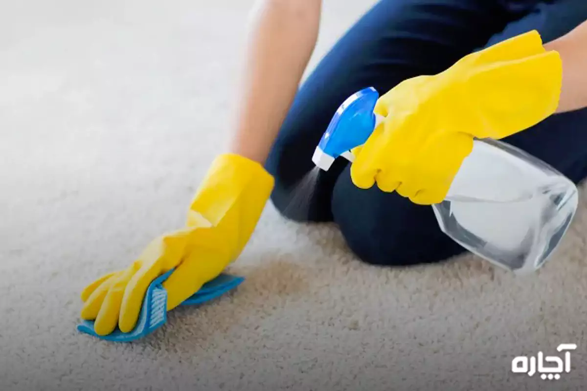 Eliminating bad smell of carpet