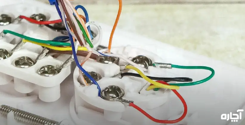 سیم کشی تلفن در رشت