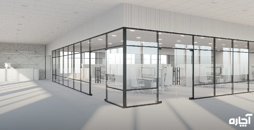 نصب پارتیشن شیشه ای رشت