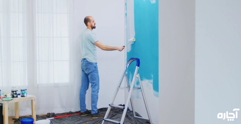 رنگ آستر در نقاشی ساختمان شیراز