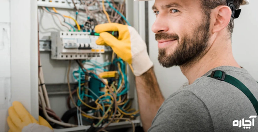 برقکاری ساختمان در غرب تهران
