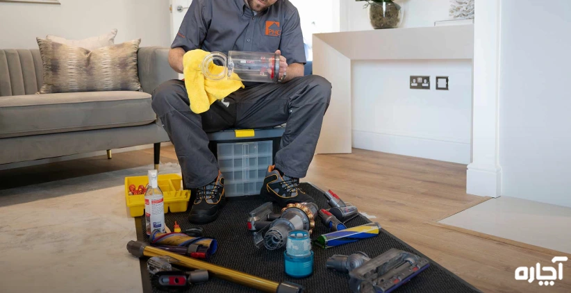 تعمیر جاروبرقی ال جی در محل