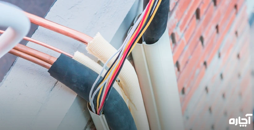 تعمیر لوله رفت و برگشت کولر گازی آچاره