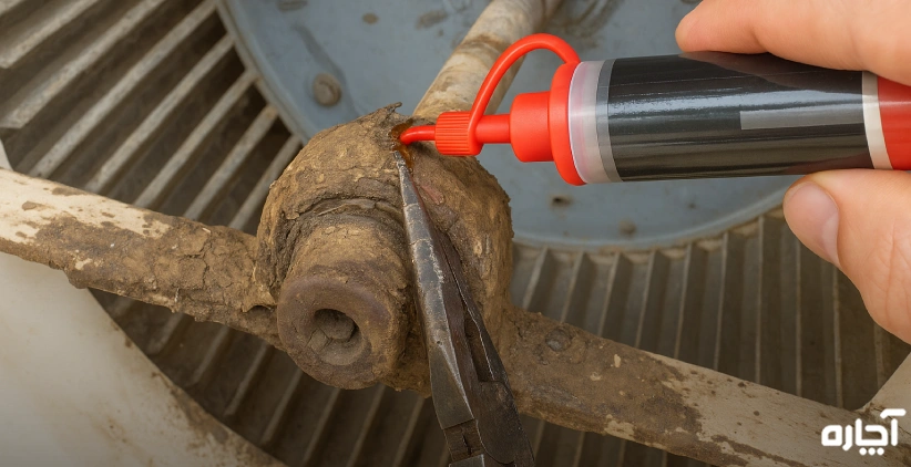 روغن کاری کولر در اصفهان