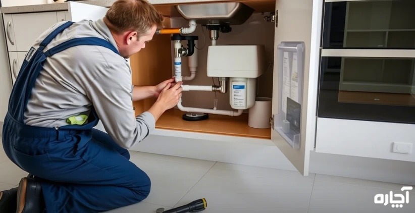 نصب تصفیه آب خانگی در منزل شیراز