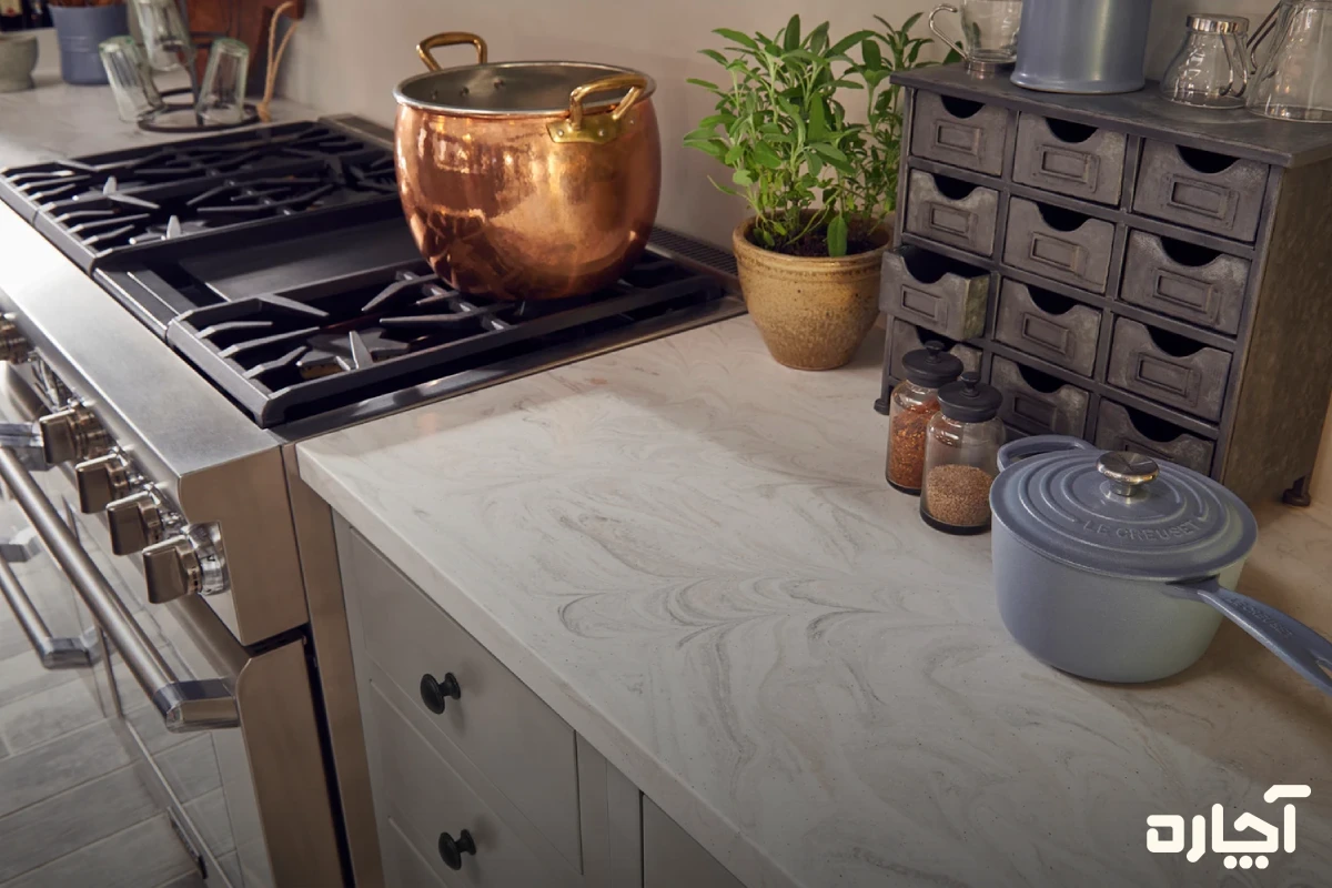 در بلندمدت چگونه سنگ کابینت کورین را براق کنیم؟