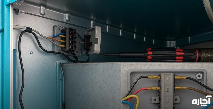 سرویس کولر آبی با آچاره