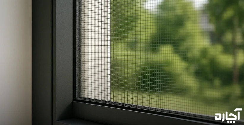 ساخت توری پنجره کشویی آچاره