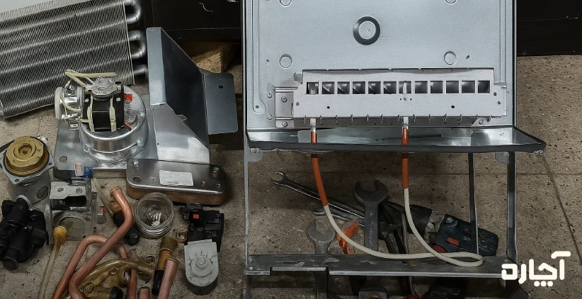 سرویس پکیج در محل شیراز