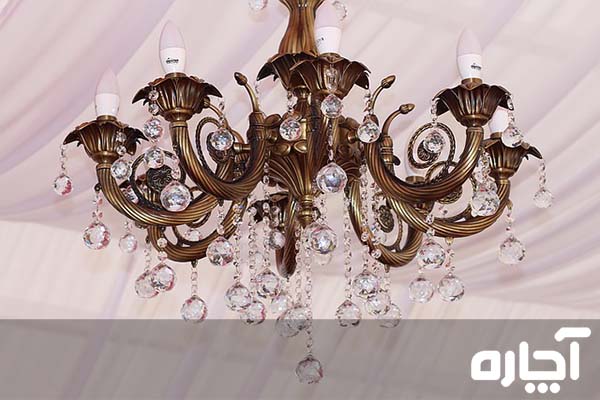 روش تمیز کردن لوستر آچاره
