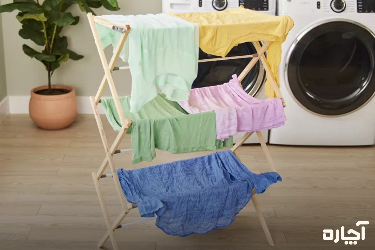 پس از عملیاتی کردن نحوه شستن لباس های رنگی، خشک کردن آنها را فراموش نکنید.