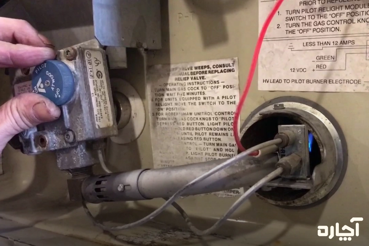 امنیت بررسی علت بوی گاز آبگرمکن