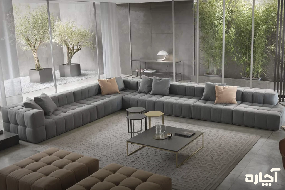 انواع مبل کلاسیک یا راحتی؛ مبلهای بزرگ راحتی لنژر