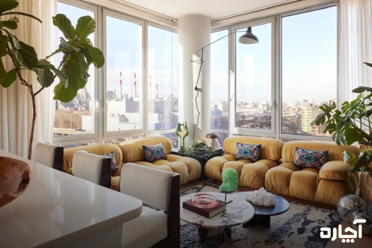 ترفندهای کاربردی برای ست کردن پرده با مبل و فرش