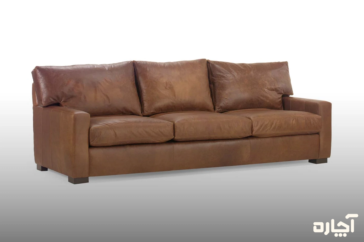 انواع مبل کلاسیک یا راحتی؛ کاناپههای چرمی