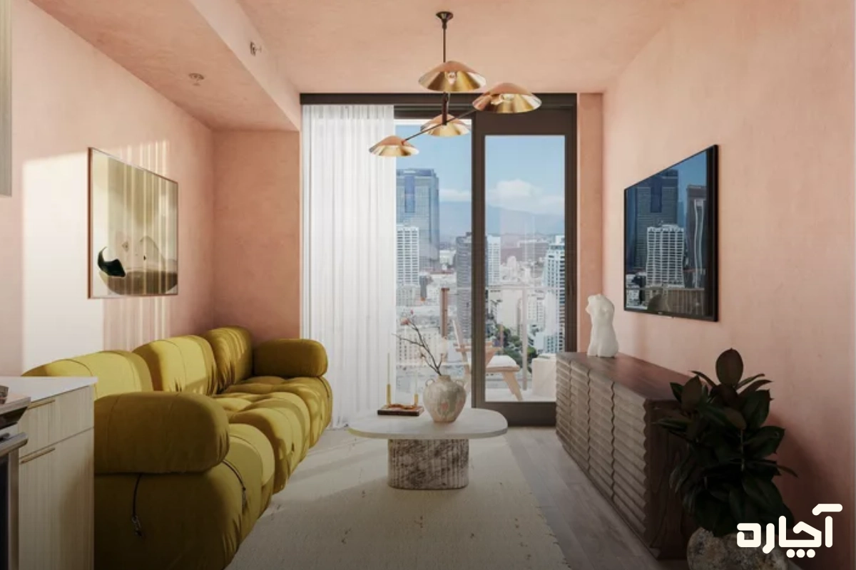 ست کردن رنگ پرده با مبل و فرش در دکوراسیون