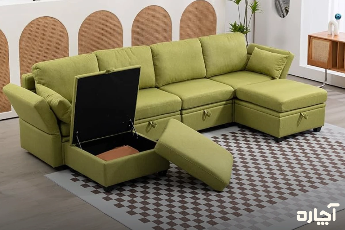 انواع مبل کلاسیک یا راحتی؛ مبل راحتی تختخوابشو