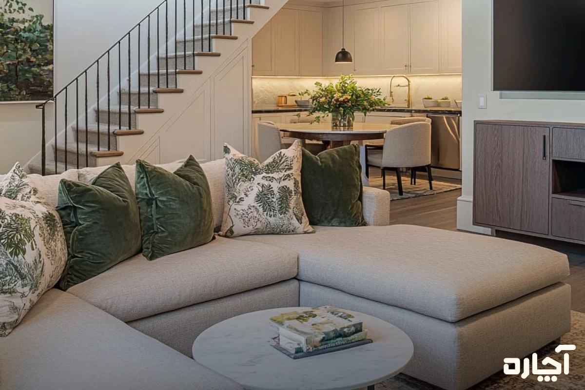 انواع مبل کلاسیک یا راحتی؛ ال شکل