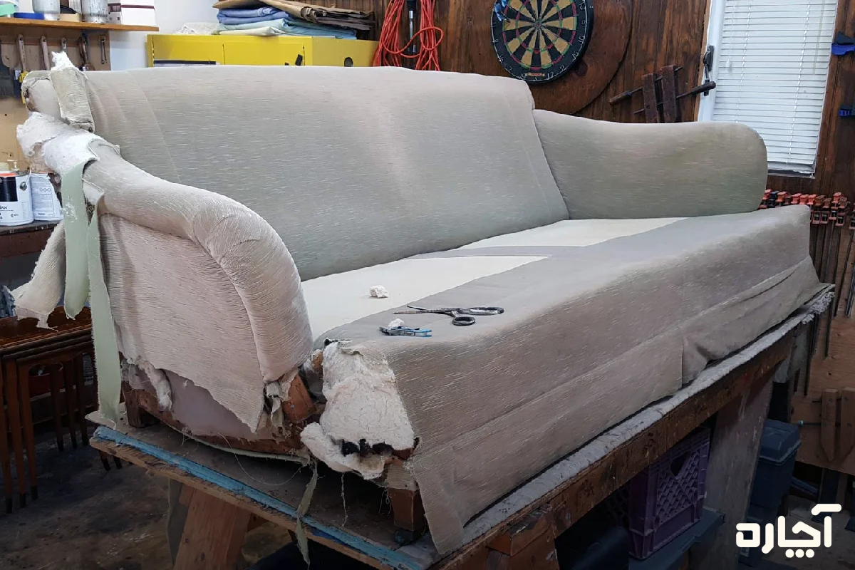 هزینه تعمیر یا نگهداری از مبل کلاسیک یا راحتی