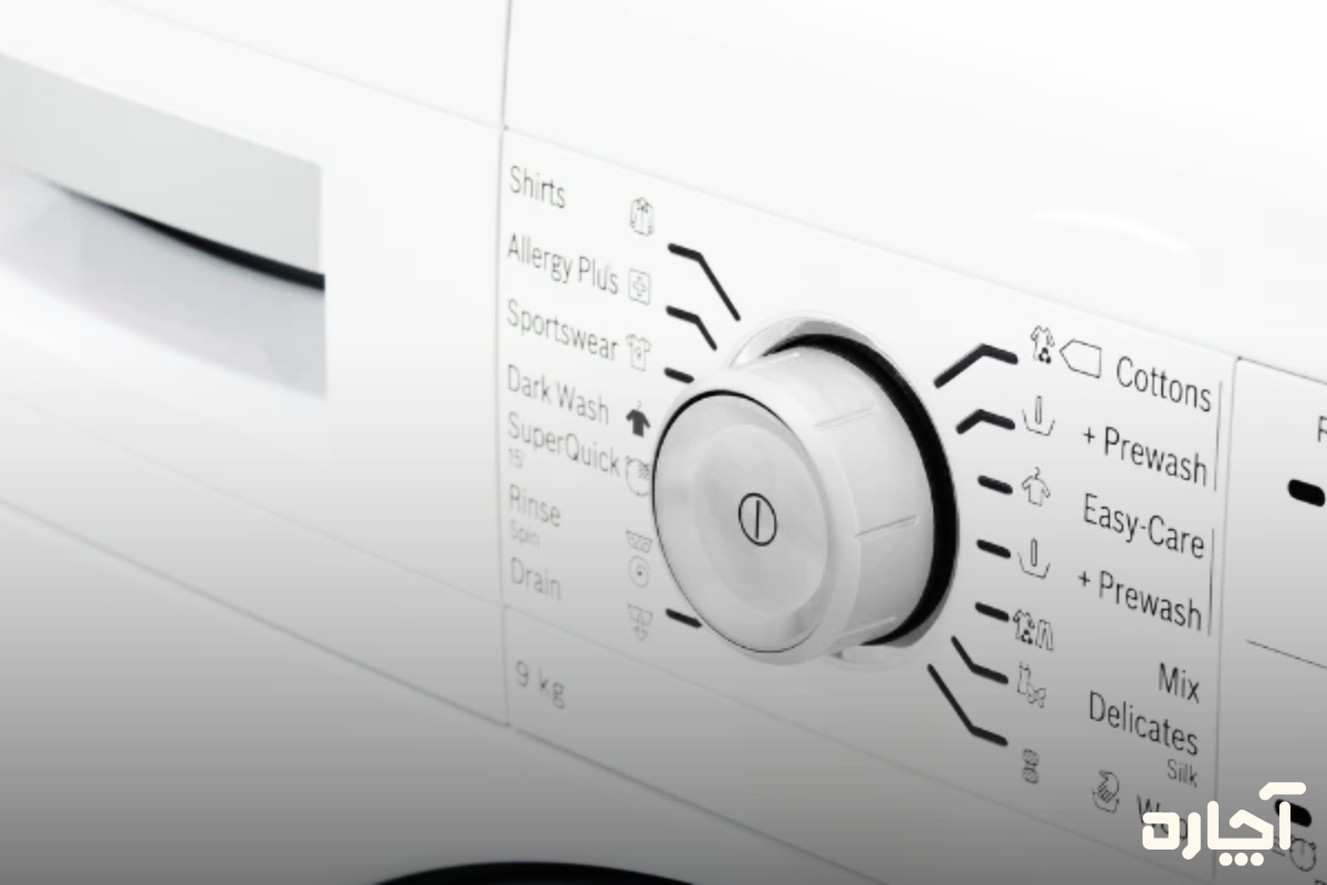 علامت های روی ماشین لباسشویی بکو برای حالت‌های شستشوی متفاوت