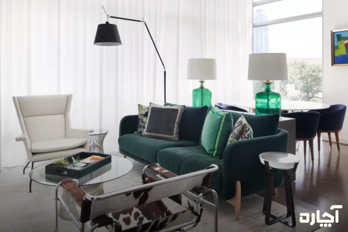 مدل دوخت و نقش آن در ست کردن پرده با مبل و فرش