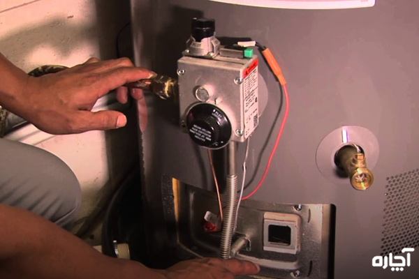 شمعک آبگرمکن و اجزای آن