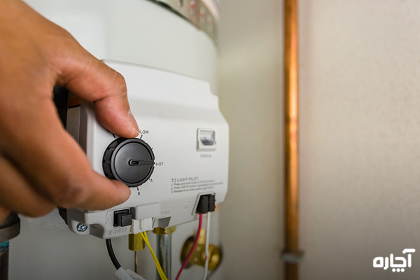 ترموستات خاموش شده است