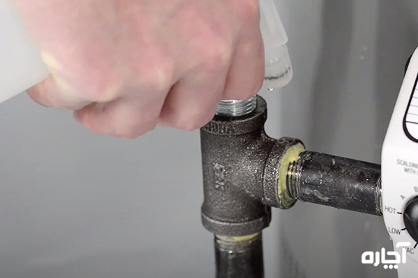 بستن شیر آبگرمکن 