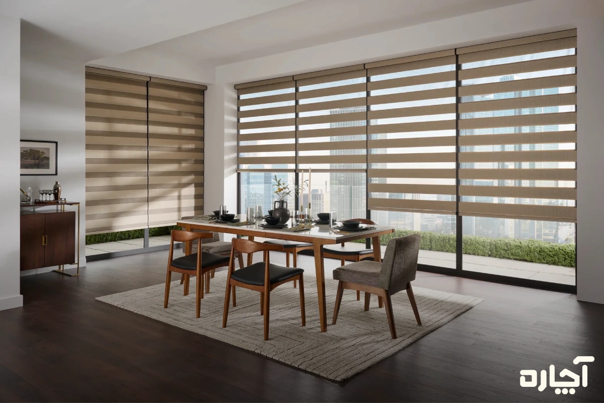 تفاوت پرده پانچی و پرده مینیمال از لحاظ کاربری فضا