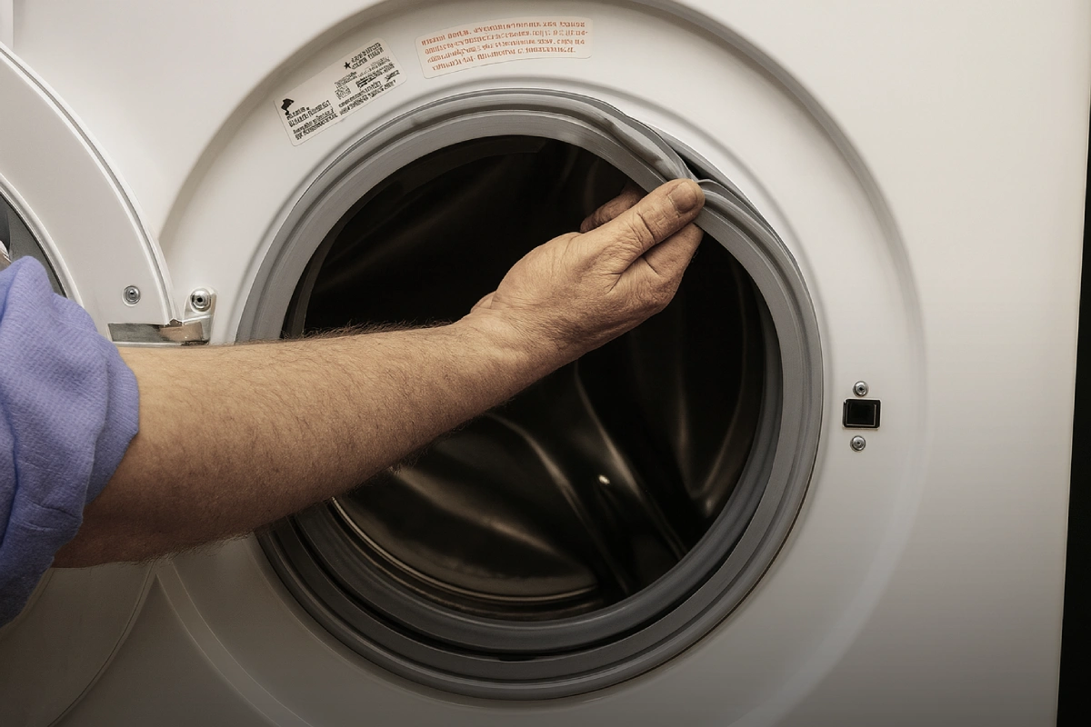 آموزش تعویض واشر لباسشویی