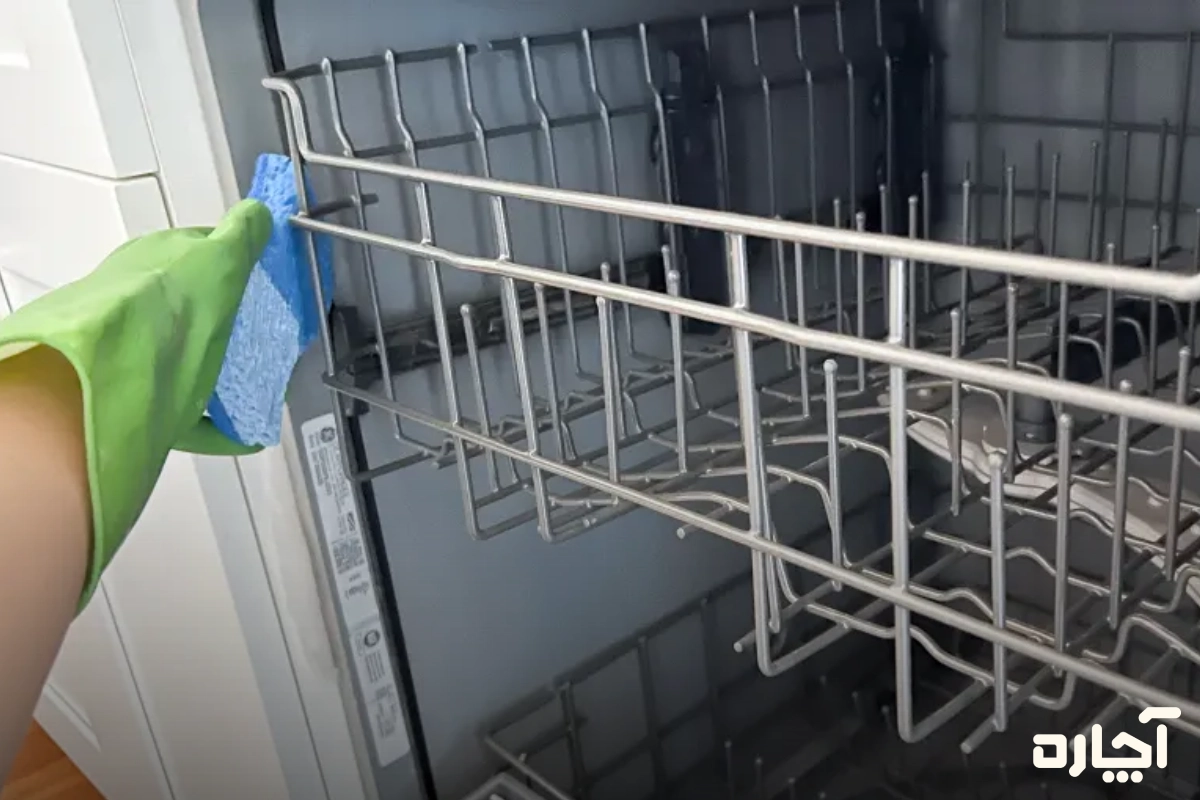 از بین بردن کپک ماشین ظرفشویی