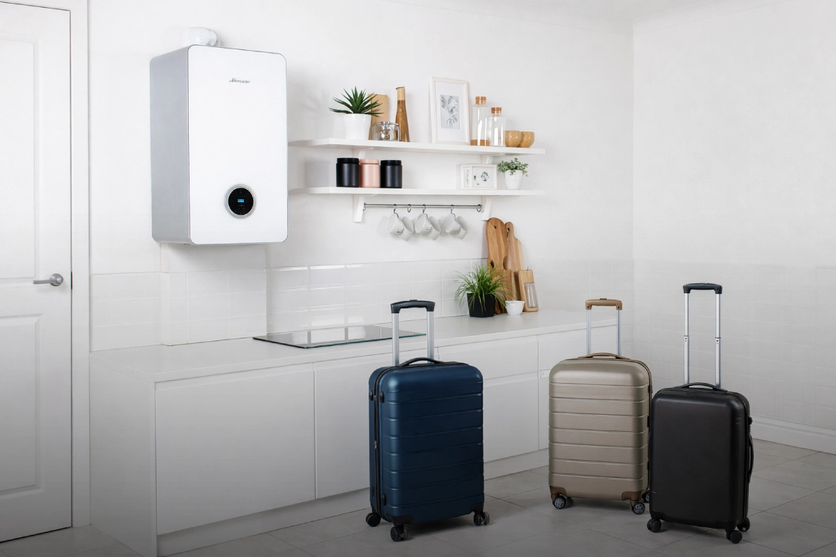 خاموش کردن پکیج در مسافرت