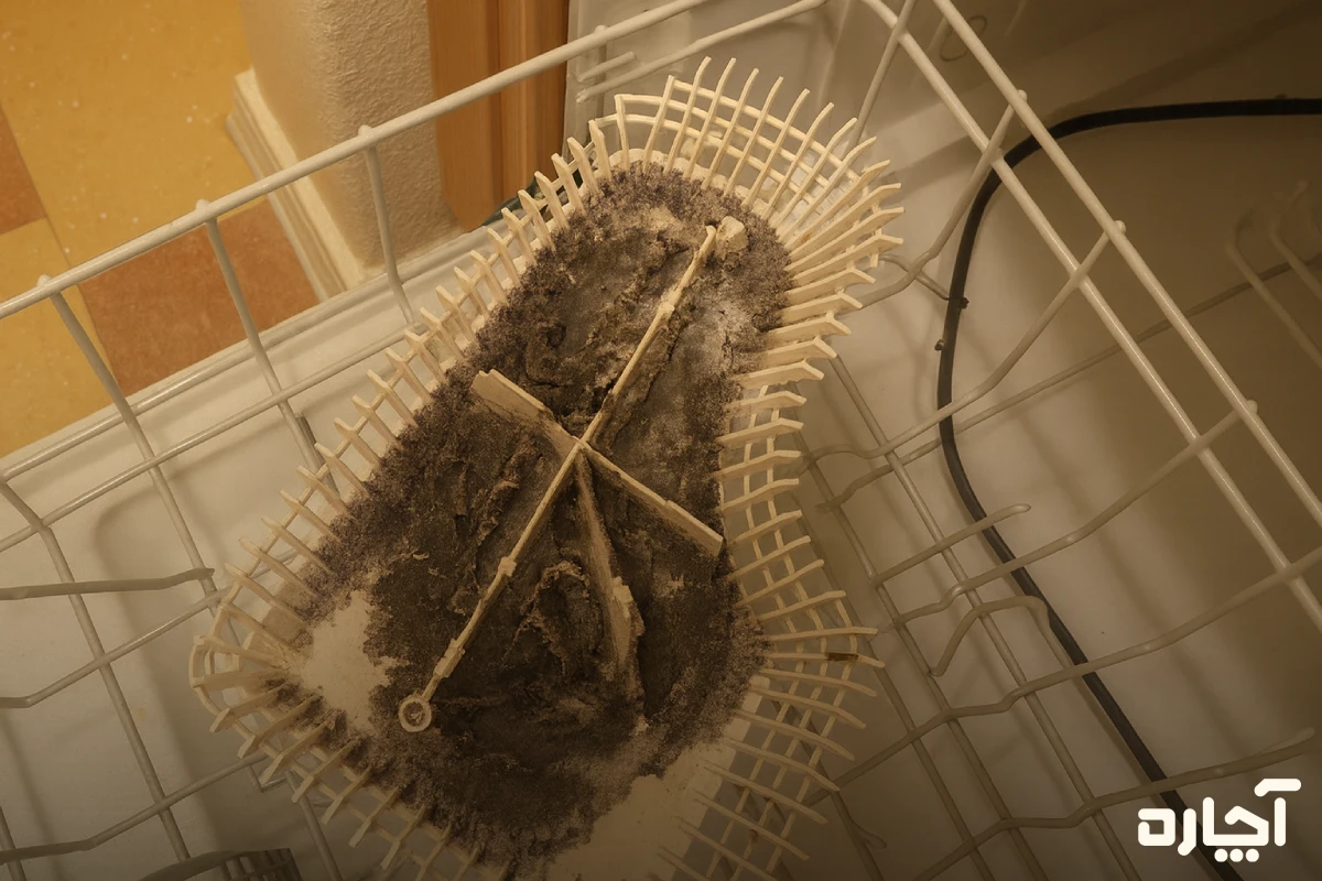 از بین بردن کپک ماشین ظرفشویی