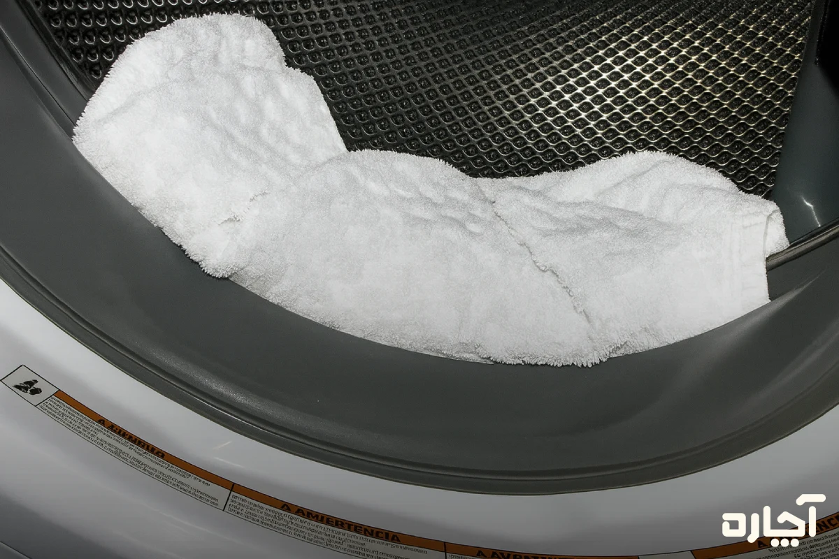 نحوه تمیز کردن لاستیک لباسشویی با اسید سیتریک