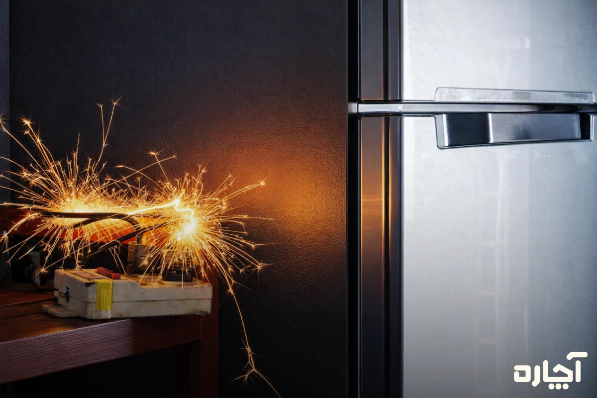 خرابی پریز؛ علت خاموش شدن صفحه نمایش یخچال ال جی