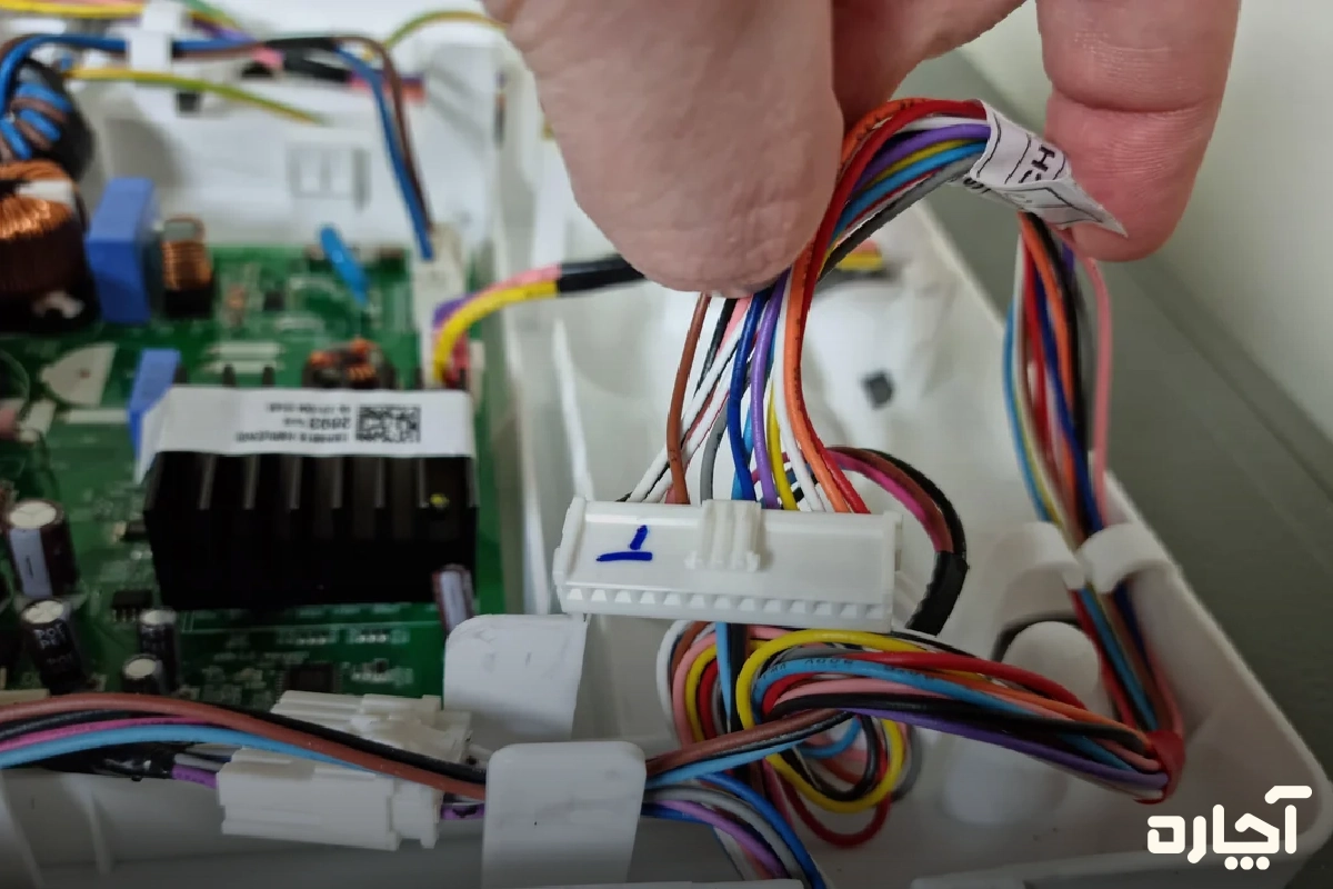 علت خاموش شدن صفحه نمایش یخچال ال جی