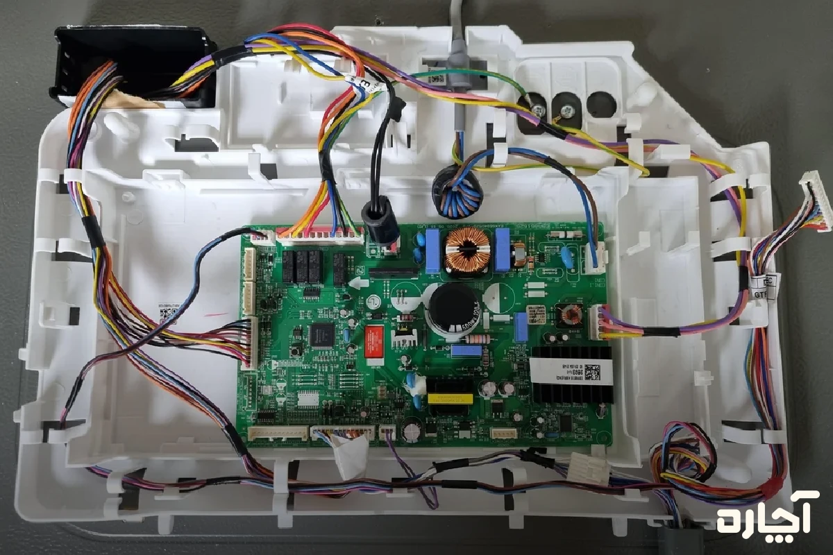 خرابی برد؛ علت خاموش شدن صفحه نمایش یخچال ال جی