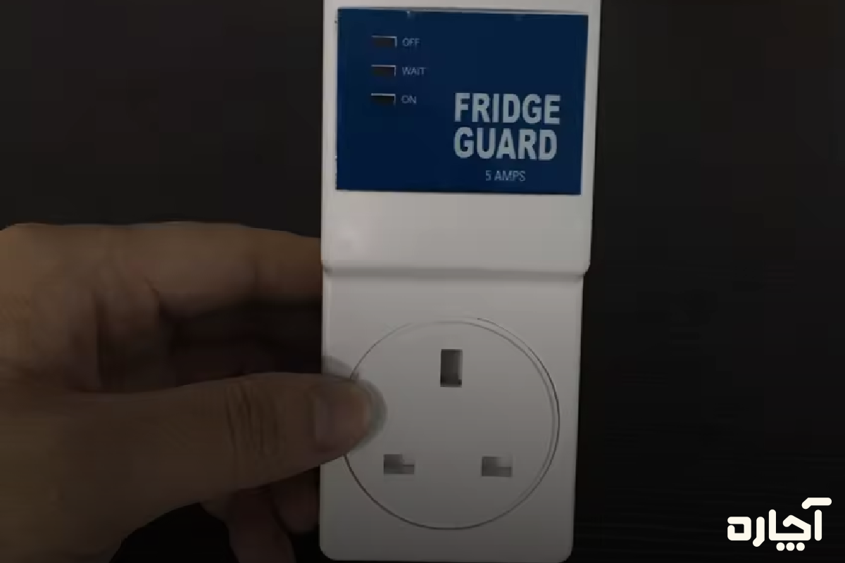 رفع علت خاموش شدن نمایشگر یخچال ال جی با استفاده از استبلایزر