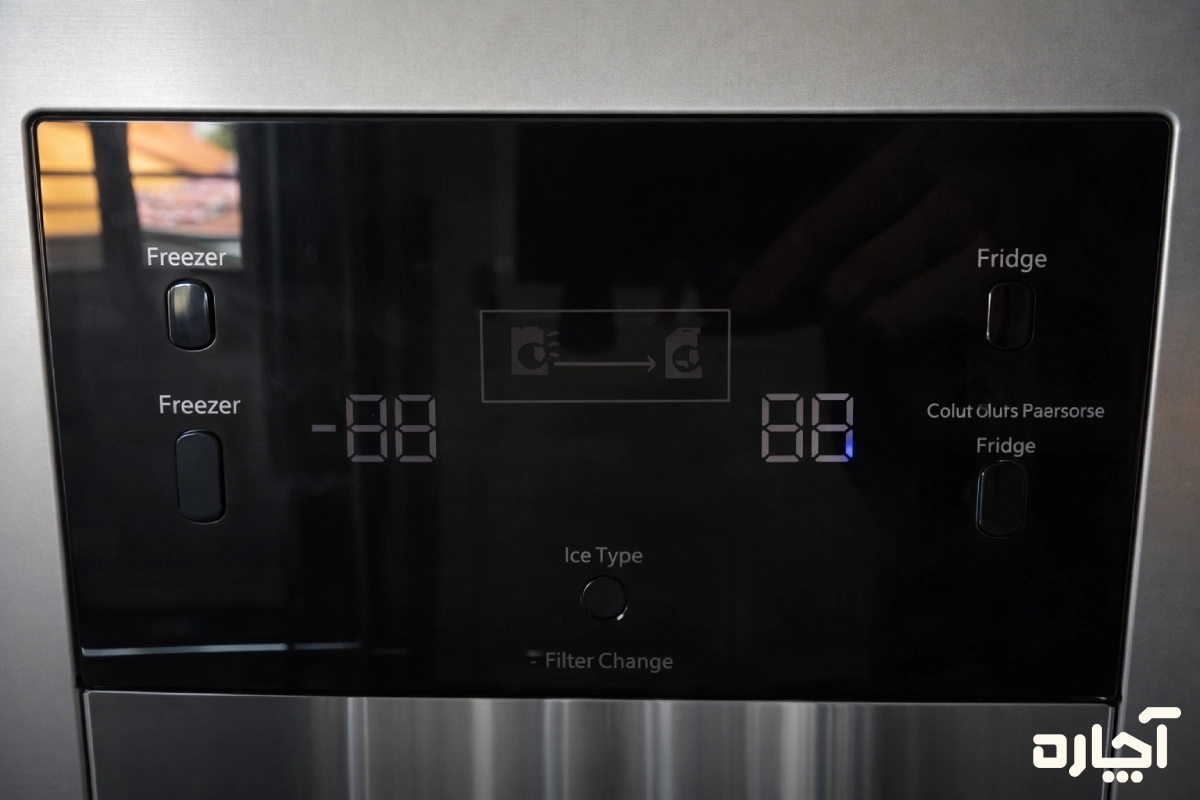 تنظیمات داخلی و خطاهای موقتی؛ علت خاموش شدن نمایشگر یخچال ال جی