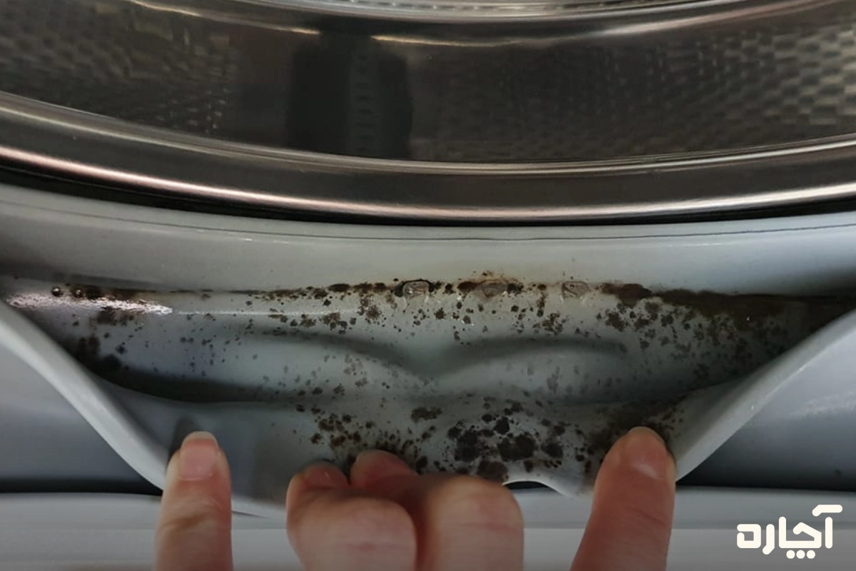 آموزش تعویض واشر لباسشویی به دلیل کپک