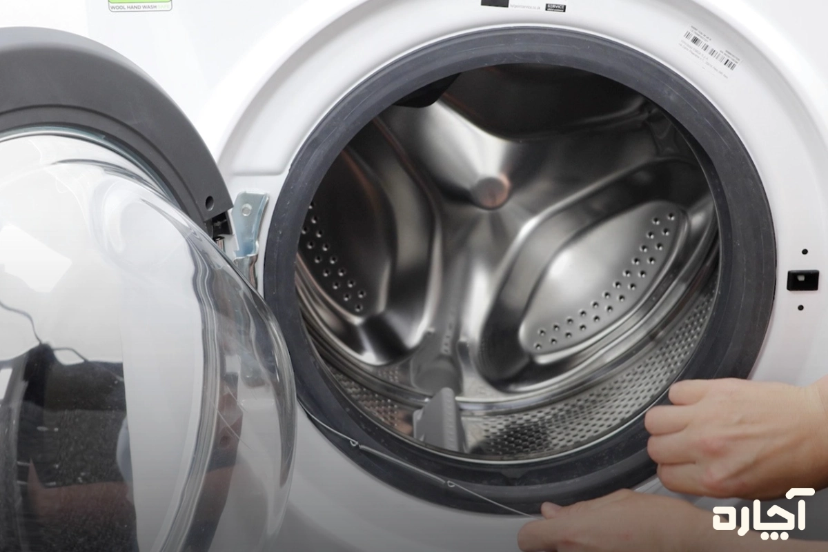 چهارمین قدم از آموزش تعویض واشر لباسشویی