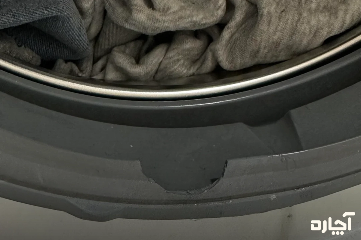 آموزش تعویض واشر لباسشویی؛ برای تعویض لاستیک شکسته یا پاره