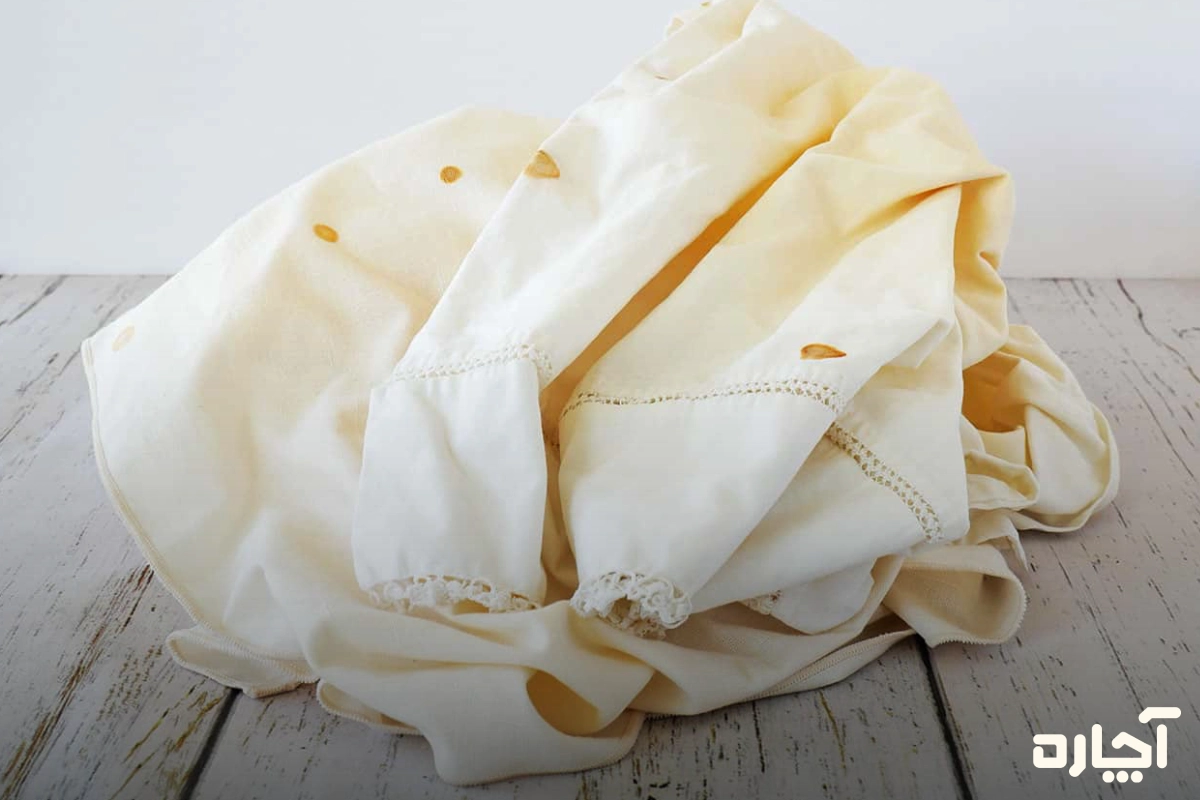 رفع زنگ زدگی پرده با شستشوی فوری