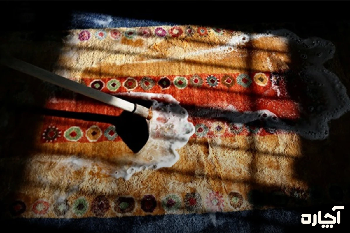 انتخاب شوینده مناسب در نحوه نگهداری از فرش ابریشمی