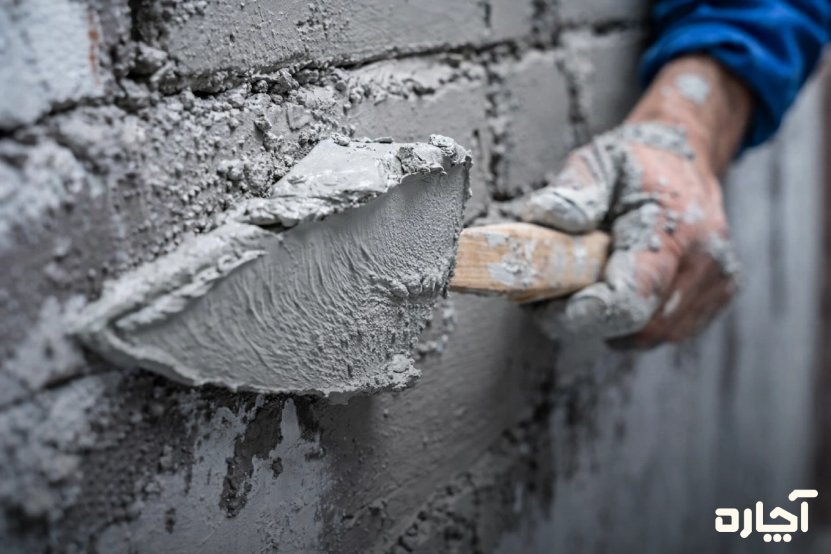 راهنمای رنگ آمیزی سیمان برای بتونه‌کاری
