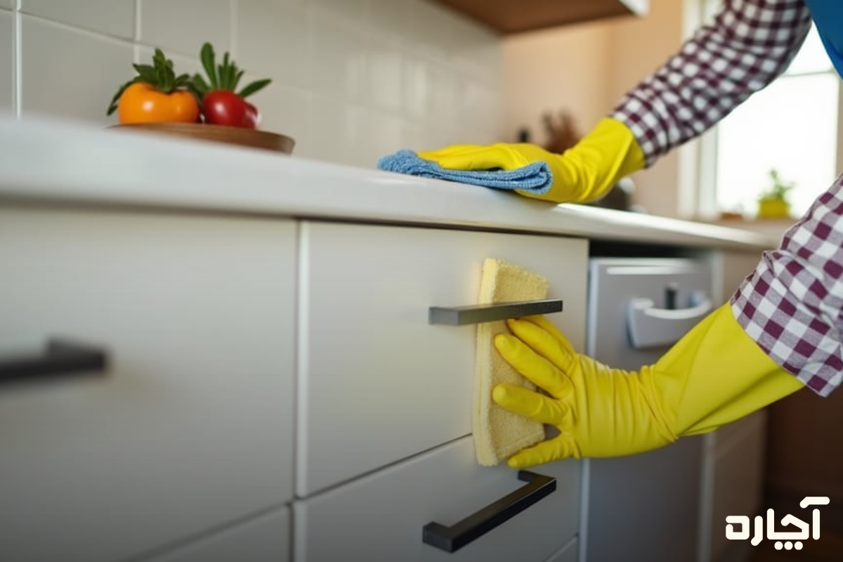 پاک کننده های مخصوص رفع زردی کابینت هایگلاس