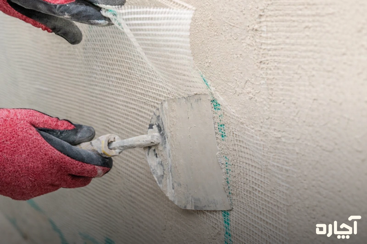 استفاده از توری برای اعمال میکروسمنت