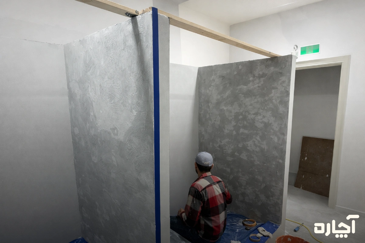 مراحل اجرایی میکروسمنت