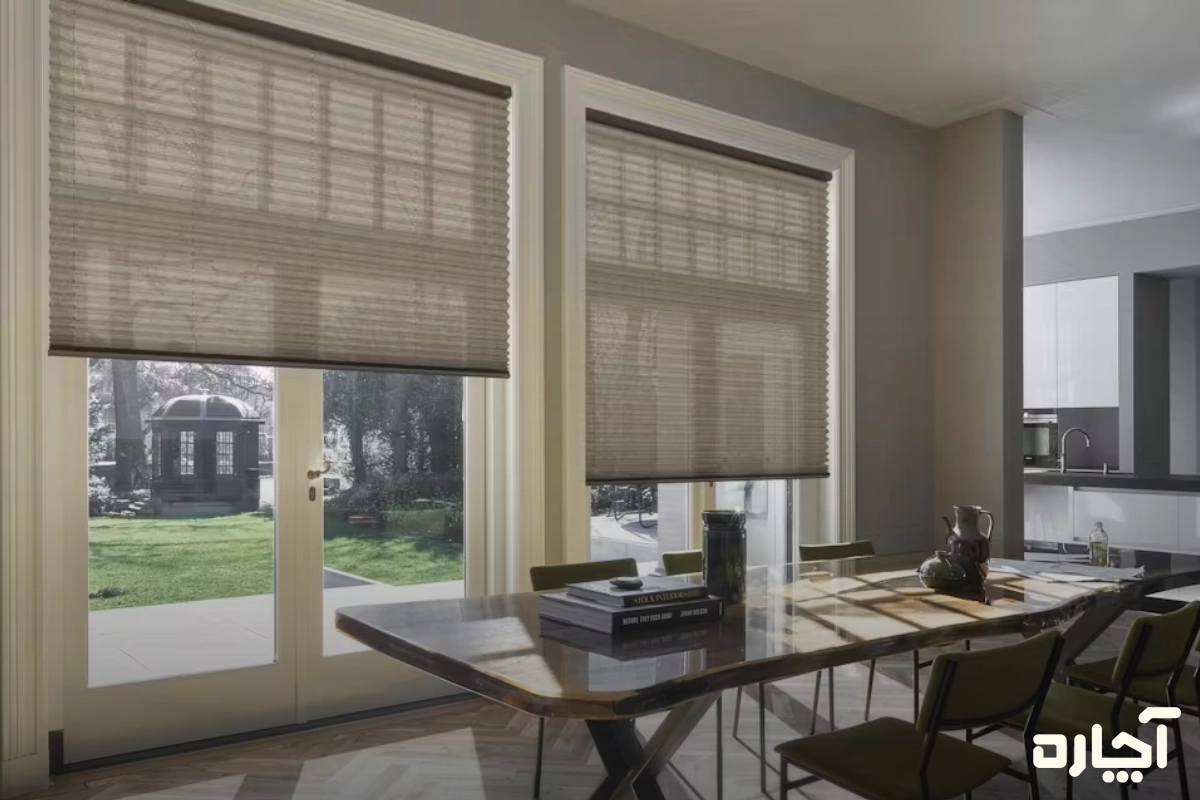 مقایسه کاربرد پرده پلیسه با پرده هانیکامب